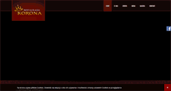 Desktop Screenshot of korona-restauracja.pl