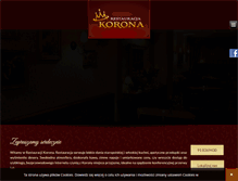 Tablet Screenshot of korona-restauracja.pl